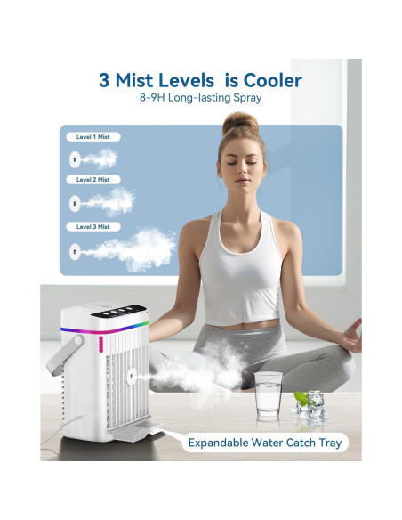 Acondicionador de Aire Portátil HAWANA TT-13 1250ml 4-en-1