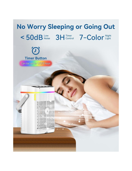 Acondicionador de Aire Portátil HAWANA TT-13 1250ml 4-en-1