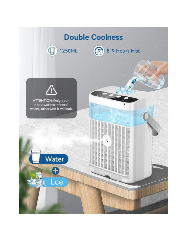 Acondicionador de Aire Portátil HAWANA TT-13 1250ml 4-en-1