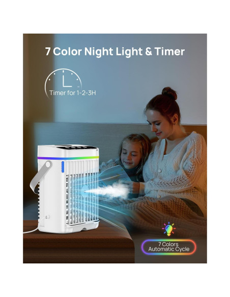 Acondicionador de Aire Portátil HAWANA TT-13 1250ml 4-en-1