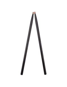 Palillos de Batería WOGOD 5A de Madera de Arce Negra - 2 Pares