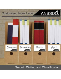 Paquete de 12 Soportes de Revistas de Cartón Marrón - Organizador de Archivos 2