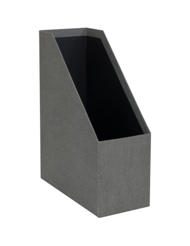 Bigso Estelle Organizador de Revistas - 3 Paquete - Gris