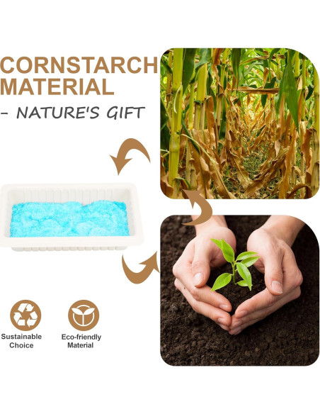 Paquete de 10 bandejas desechables Pee-Pod LUVCOSY para inodoro de perros