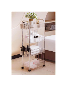 Carro Organizador de Almacenamiento Dalekana 4 Niveles 91 cm