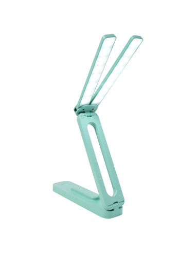 Lámpara de Escritorio LED Plegable Bsdgeclogy Azul 3 Modos