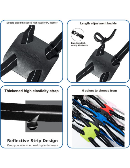 Correa Bungee de Equipaje RUMILLA Ajustable 1 pieza Negra