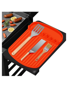 Alfombrilla de Silicona Oliggive 42.9x30 cm Antideslizante BBQ