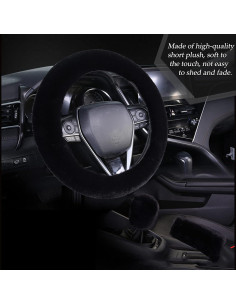 Juego de 8 Piezas Funda de Volante Esponjosa LUOYOYY 2