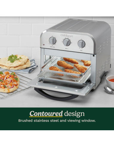 Horno Tostador Freidora de Aire Cuisinart TOA-26 Acero Inoxidable