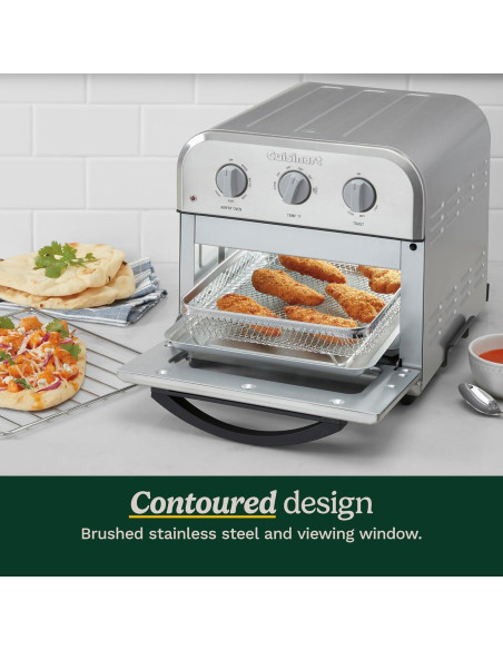 Horno Tostador Freidora de Aire Cuisinart TOA-26 Acero Inoxidable