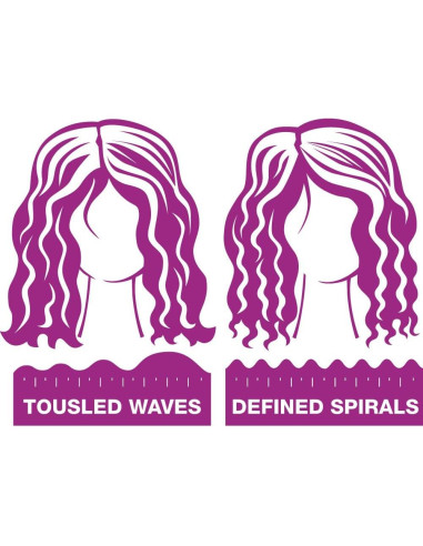 Varita de Rizar Bed Head Rock N Roller 2-en-1 Cerámica 204C