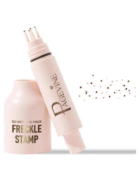 Bolígrafo Sello de Pecas FUERHPSH Impermeable Color Oscuro