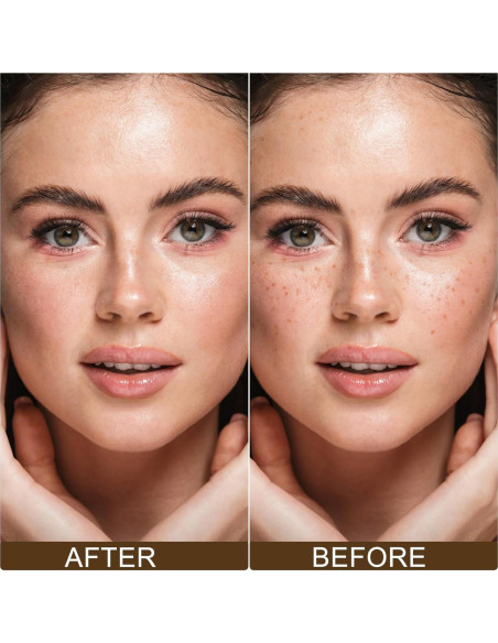 Bolígrafo Sello de Pecas FUERHPSH Impermeable Color Oscuro