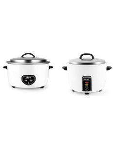 Cocedor de Arroz Aroma 60 Tazas ARC-1430E Blanco Eléctrico