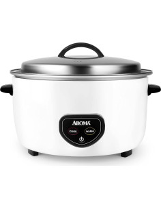 Cocedor de Arroz Aroma 60 Tazas ARC-1430E Blanco Eléctrico 2