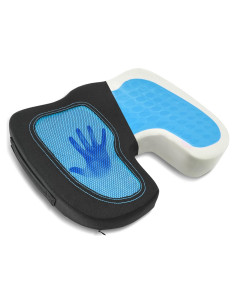 Cojín de Gel y Espuma de Memoria CAR-GRAND para Asientos
