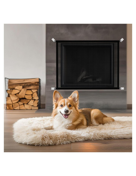 Malla de Chimenea Segura Cupount 73.66cm x 96.52cm para Niños y Mascotas