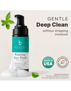 Limpiador Facial Espumoso Beauty by Earth 124 ml Piel Sensible 2