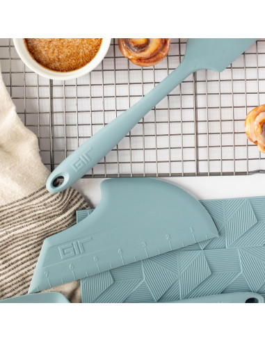 Espátula de Silicona GIR 20.32 cm Roja Resistente al Calor