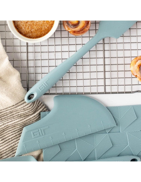 Espátula de Silicona GIR 20.32 cm Roja Resistente al Calor