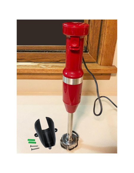Soporte de Pared para Batidora de Mano KitchenAid KHBV53 Negro