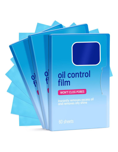 Papeles Absorbentes de Aceite COMFYTOUCH - 180 Hojas para Piel Grasa