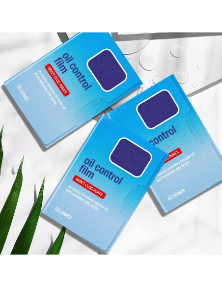 Papeles Absorbentes de Aceite COMFYTOUCH - 180 Hojas para Piel Grasa