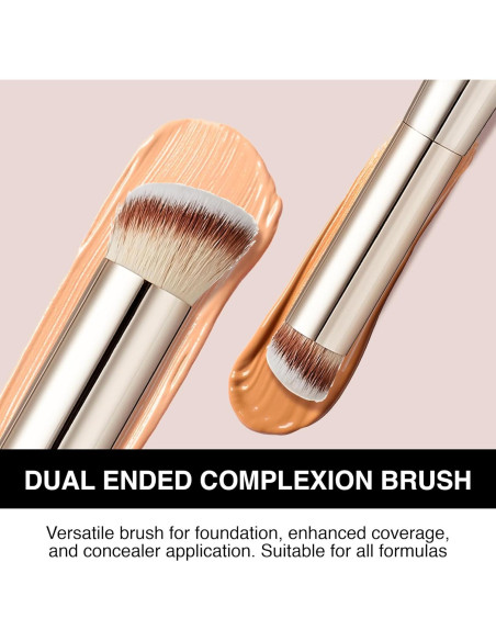 Brocha Profesional Doble Punta KISS NEW YORK para Maquillaje