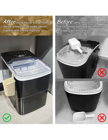 Soporte Magnético para Cuchara de Hielo Kawende 6.5x10.5cm