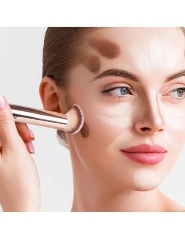 Brocha Profesional Doble Punta KISS NEW YORK para Maquillaje