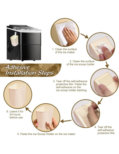 Soporte Magnético para Cuchara de Hielo Kawende 6.5x10.5cm