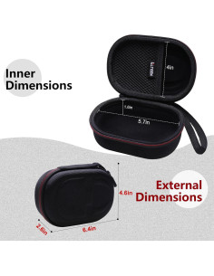 Funda LTGEM Impermeable para Altavoz Soundcore Select 4 Go 2