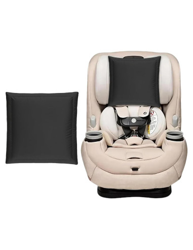 Funda de Asiento de Coche PROMEED 100% Seda de Morera Negra