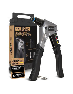 Kit de Pistola de Remaches KLRStec Profesional 120 Remaches