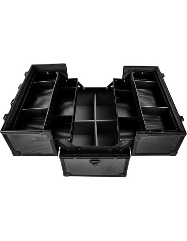 Estuche de Maquillaje Pro Esencial SHANY - Todo Negro