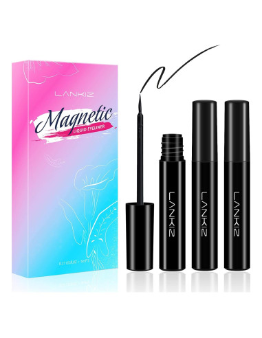 3 Pack Lápiz Magnético para Pestañas LANKIZ - Negro 5ml
