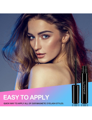 3 Pack Lápiz Magnético para Pestañas LANKIZ - Negro 5ml