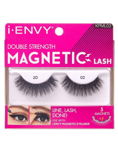 Pestañas Magnéticas KISS i Envy Reutilizables Fáciles de Aplicar