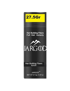 Fibras para Cabello JARGOD 27.5g - Volumen Instantáneo Negro