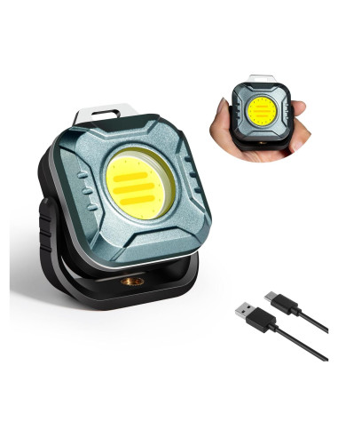 Luz de Trabajo Recargable Gabujau LED 500 Lúmenes Magnética