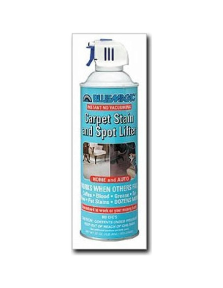 Limpiador de Manchas Blue Magic 900 para Alfombra 620g