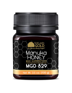 Miel Cruda Manuka Nature's Gold MGO 829+ 100g Pura y Rastreable