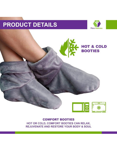 Botines Térmicos Mars Wellness - Calentados y Aromaterapia