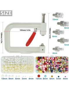 Juego de Herramientas para Colocar Perlas BDS-HOME 5400 Piezas 2