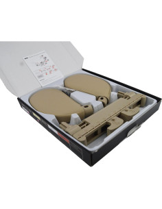 Cojín de Reposacabezas Ajustable PartsTo para Viaje - Beige 2