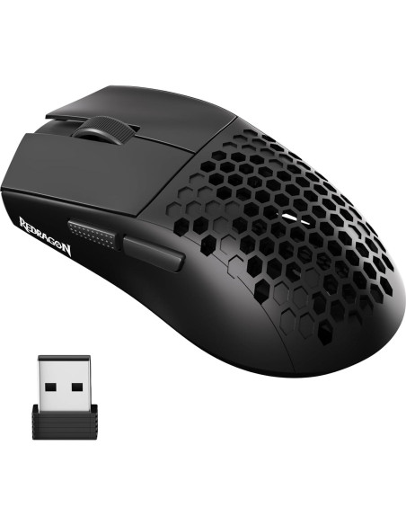 Ratón Gaming Inalámbrico Redragon M725 8000 DPI Ultra Ligero