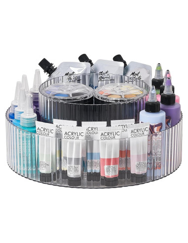 Organizador giratorio Lazy Susan vacane 2 niveles 28.57 cm