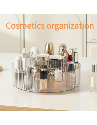 Organizador giratorio Lazy Susan vacane 2 niveles 28.57 cm