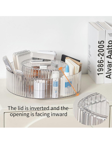 Organizador giratorio Lazy Susan vacane 2 niveles 28.57 cm